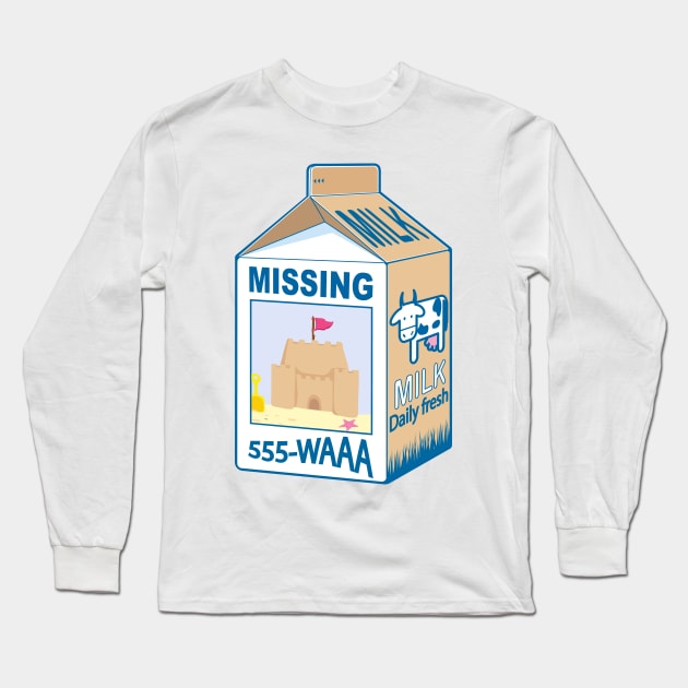 Missing sandcastle Long Sleeve T-Shirt by Manikool